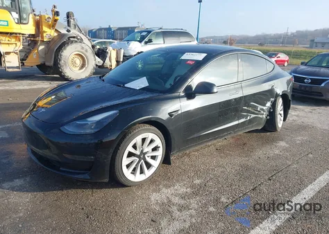 2021 Tesla Model 3 Long Range Dual Motor All-Wheel Drive from USA, damaged, VIN 5YJ3E1EB5MF047451
